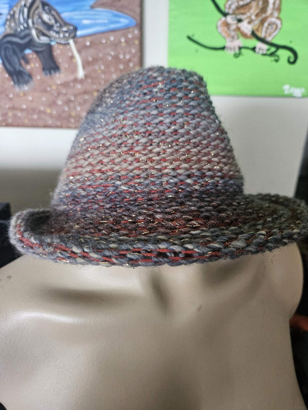 Santelli Francesca Fedora. Made In Italy